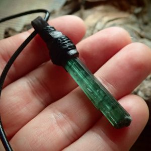 Green Tourmaline Talisman
